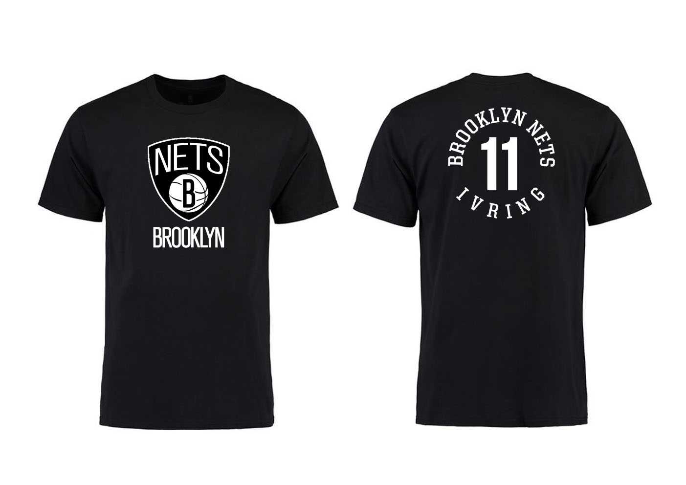 Brooklyn Nets 11 Kyrie Irving Black T-Shirt,We sell and wholesale Brooklyn Nets 11 Kyrie Irving Black T-Shirt on line form chian!